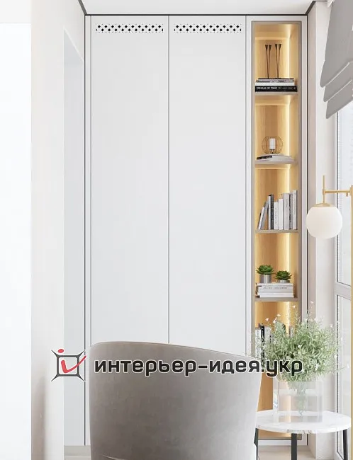 Стильна ніжна спальня з нотками класики
