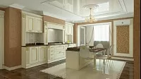 Витончені класичні форми в дизайні кухні. Дизайн КУХНІ