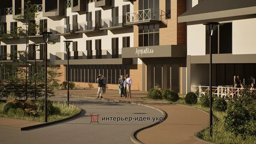 Візуалізація центру народної дипломатії та реабілітації &quot;Артавіль&quot;